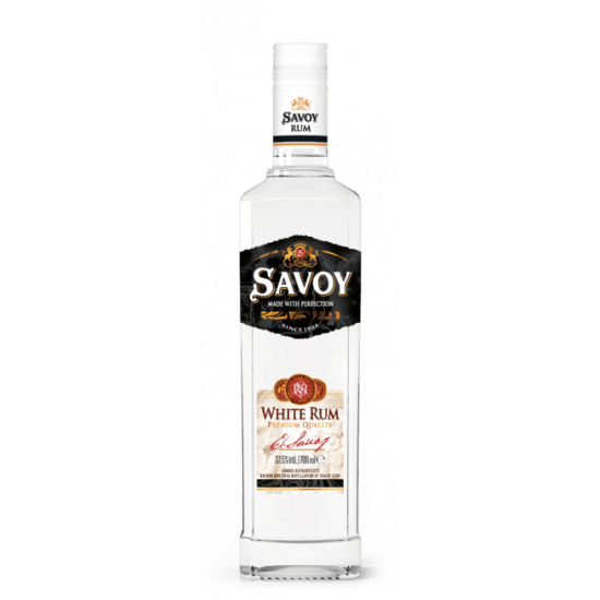 Savoy Bílý Rum prémiové kvality 700ml Savoy Bílý Rum prémiové kvality 700ml