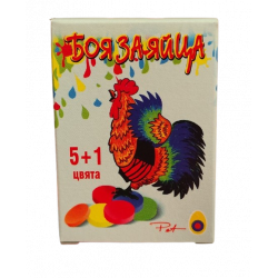 Barva na vajíčka 5 + 1 barev