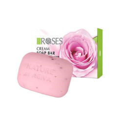 Roses Krémové mýdlo s přírodními růžovými květy