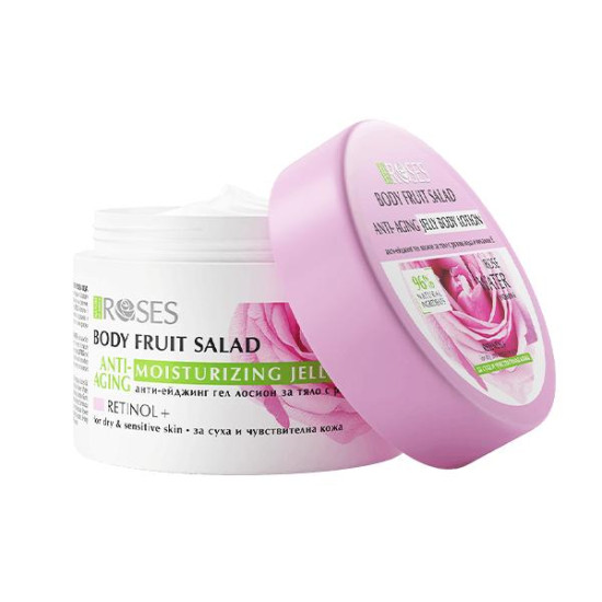 Roses Omlazující želé tělové mléko 200ml