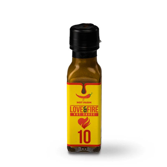 Hot Farm omáčka Love&Fire Hot Sauce 100ml