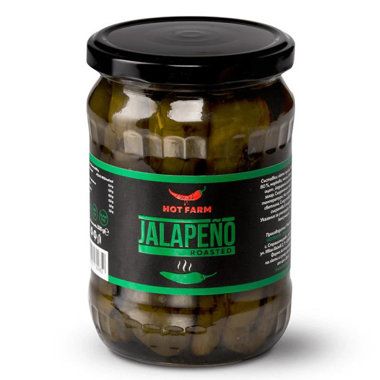 Hot Farm Nakládané papričky jalapeño 320g