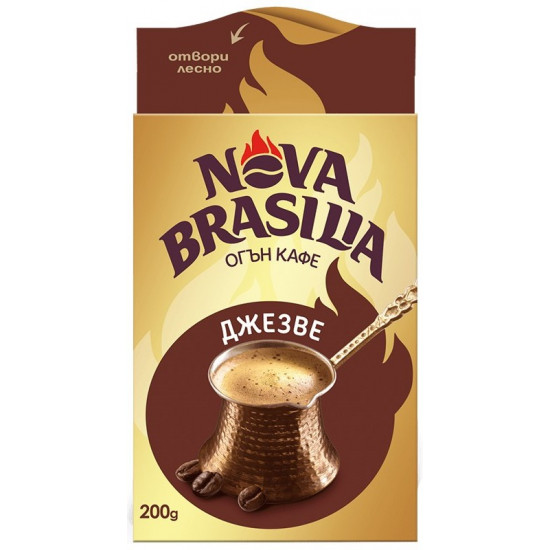 Nova Brasilia mletá káva džezva 200g
