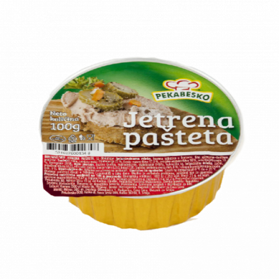 Pekabesko Vepřová játrová paštika 100g