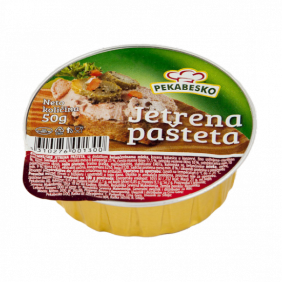 Pekabesko Vepřová játrová paštika 50g