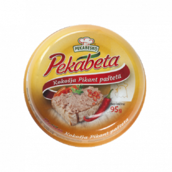 Pekabesko Kuřecí pikantní paštika 95g