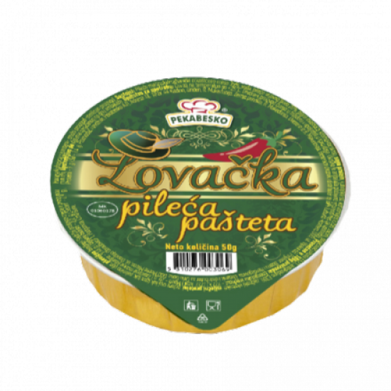 Lovačka kuřecí paštika pikantní 50g