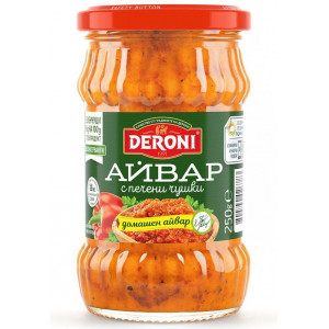 Ajvar s pečenými paprikami Deroni Ajvar s pečenými paprikami Deroni