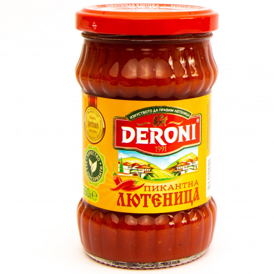 Deroni Lutenica s pálivými papričkami 260g
