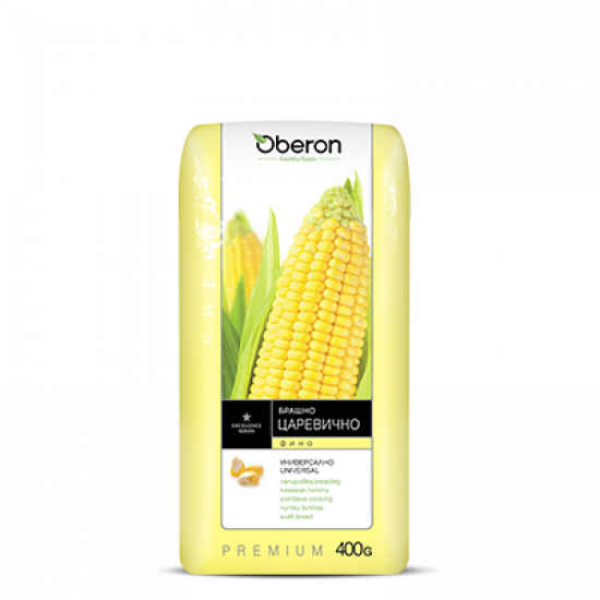 Oberon Kukuřičná mouka PREMIUM 400g Oberon Kukuřičná mouka PREMIUM 400g