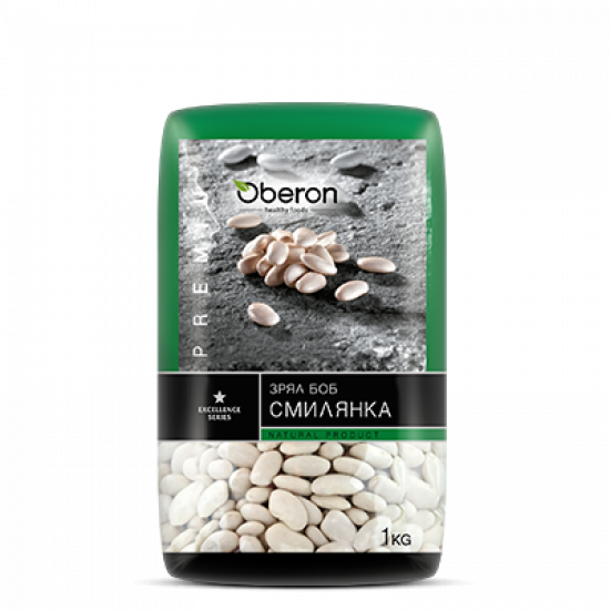 Oberon Bílé fazole Smiljanka 1000g Oberon Bílé fazole Smiljanka 1000g