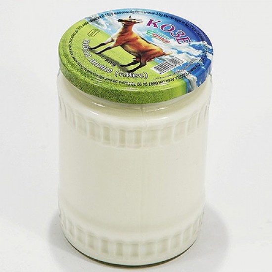 Farmářský kozí jogurt ve skle - 530 g