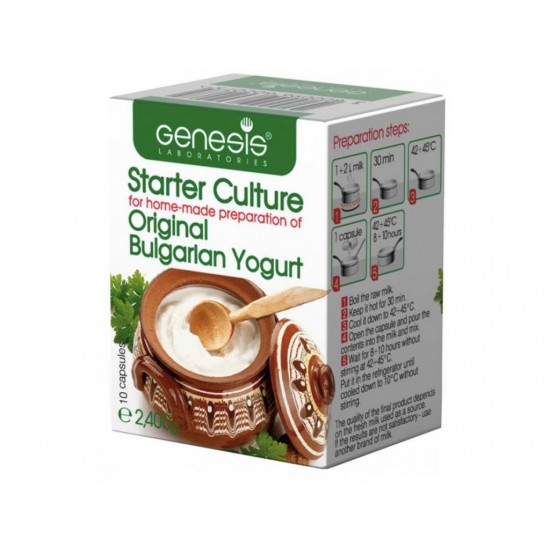 Jogurtová kultura - původní bulharský jogurt, deset kapslí