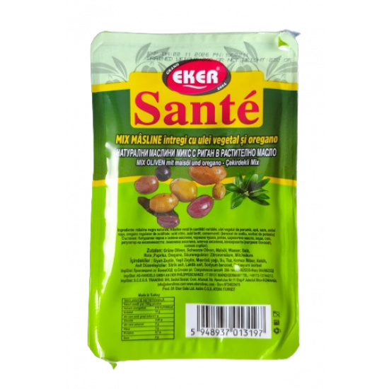 Mix oliv s kukuřičným škrobem a oreganem Eker 230g Mix oliv s kukuřičným škrobem a oreganem Eker 230g