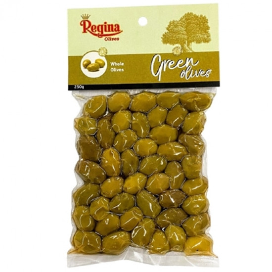 Zelené olivy s peckou Regina 250g