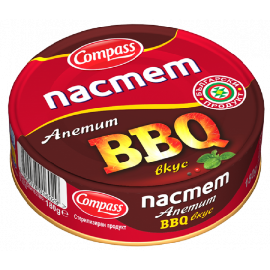 Vepřová paštika Appetite BBQ chuť 180g Vepřová paštika Appetite BBQ chuť 180g