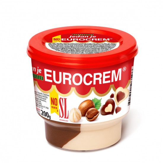 Kakaový a lískooříškový krém Eurocrem 200g
