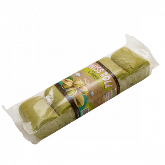Janeta Mini rolky s pistáciovým krémem 200g Janeta Mini rolky s pistáciovým krémem 200g