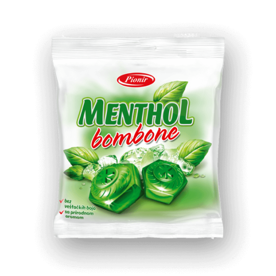 Pionir Mentolové bonbony 100g