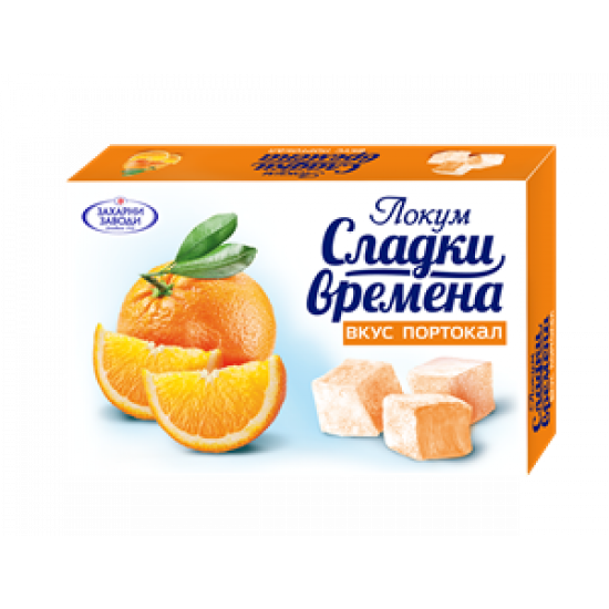 Lokum pomeranč a arašídy Sladki Vremena 100g Lokum pomeranč a arašídy Sladki Vremena 100g