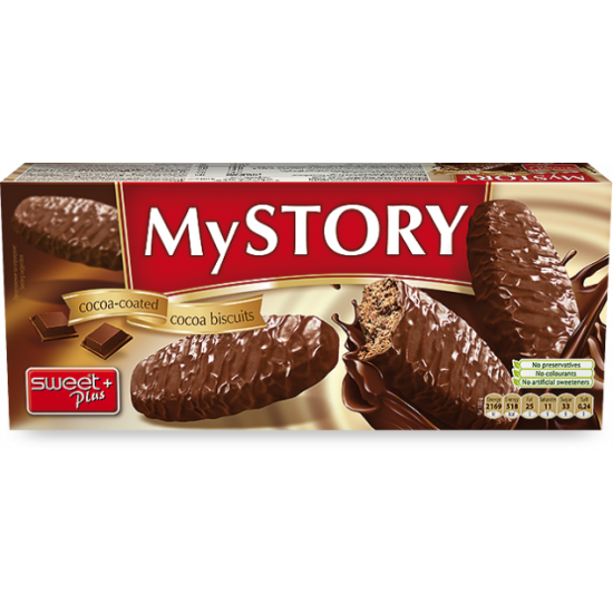 Kakaové sušenky MyStory 165g