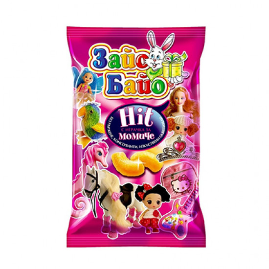 Zajo Bajo Křupky s hračkou pro holku 50g Zajo Bajo Křupky s hračkou pro holku 50g