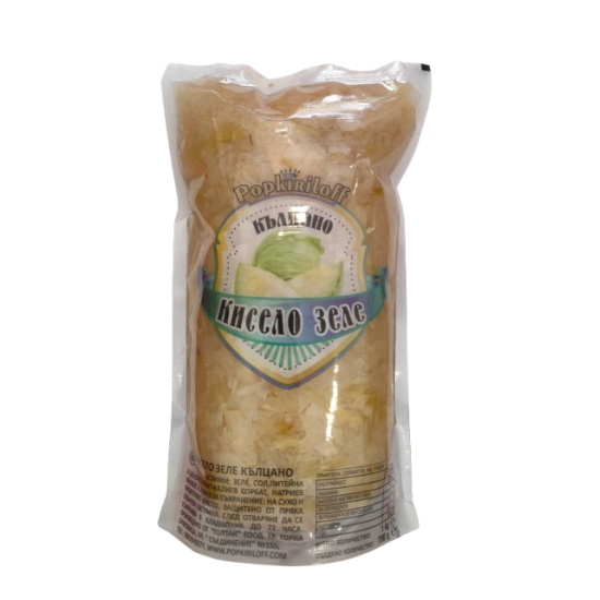 Popkiriloff Kysané zelí nakrájené 700g
