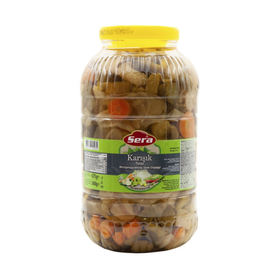 Sera turšija mix nakládané zeleniny 2150g Sera turšija mix nakládané zeleniny 2150g